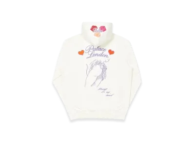 PALACE Love Letter Hood "White"