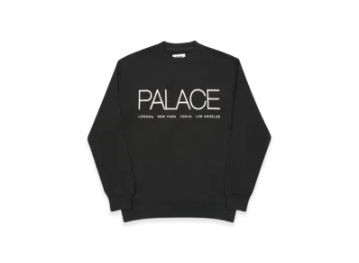 PALACE Globaller Crew "Black"