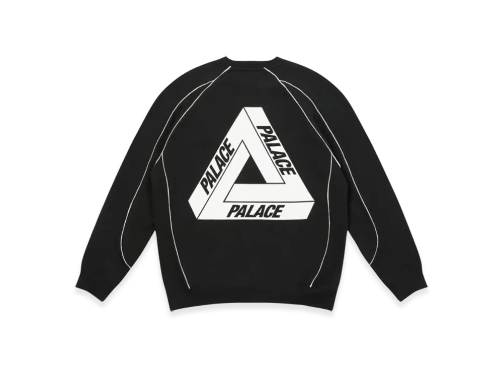 PALACE Bowl Out Crew "Black"
