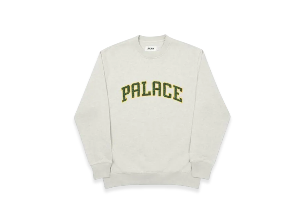 PALACE Alas Crew "Grey Marl"