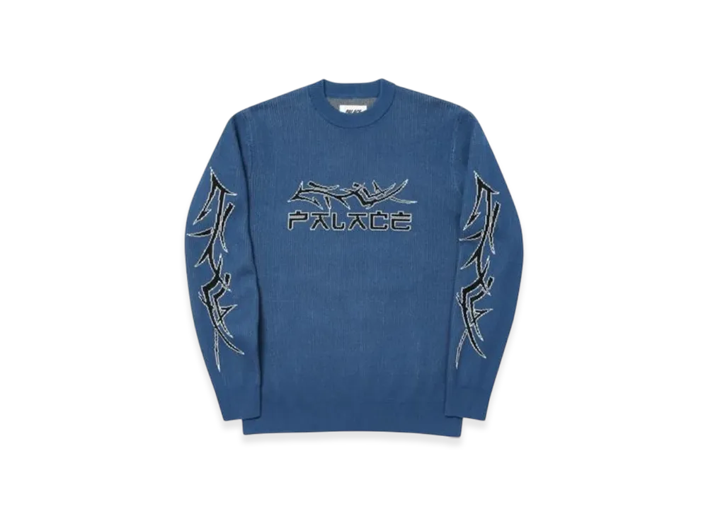 PALACE Tri-Pal Knit "Blue"