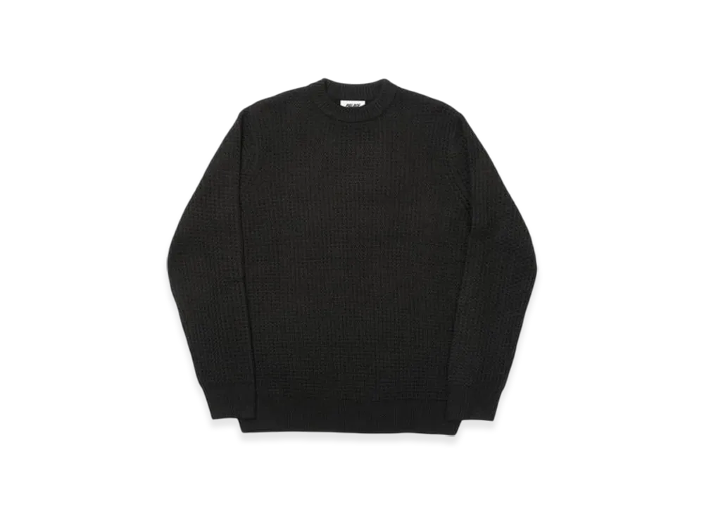 PALACE C-Hunky Knit "Black"