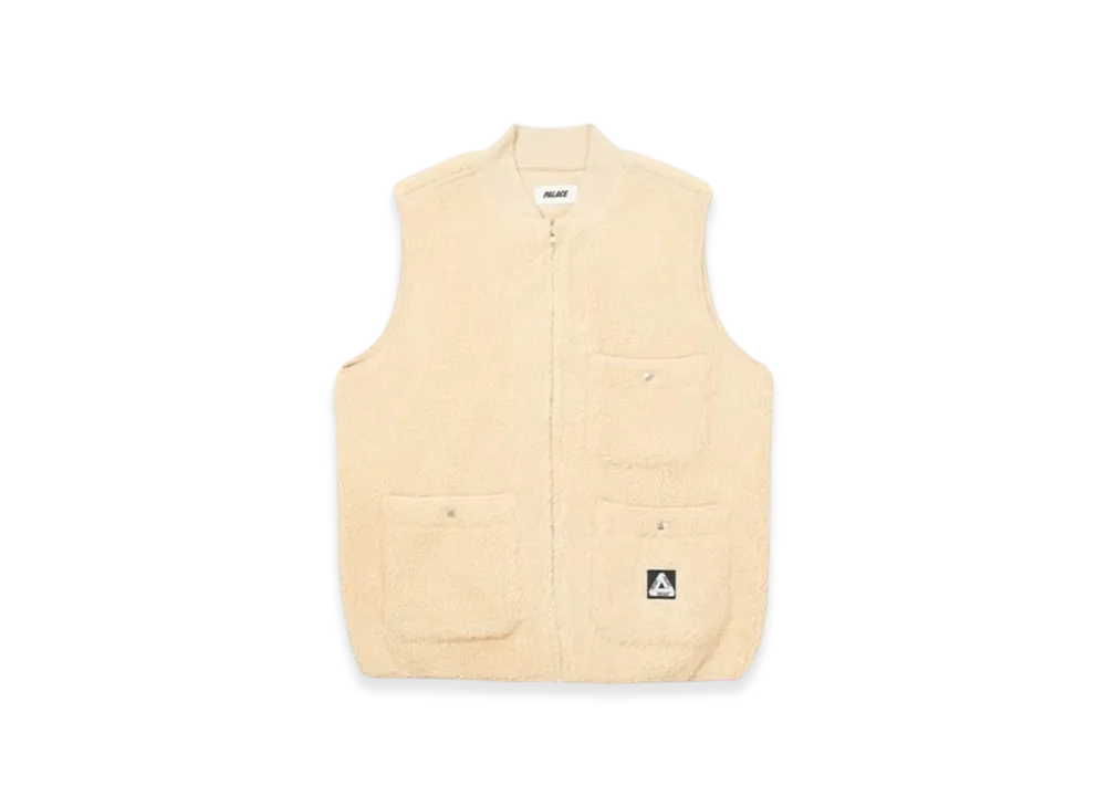 PALACE Chapping Arms Top "White"