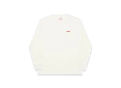 PALACE Classic Pocket Longsleeve "White"
