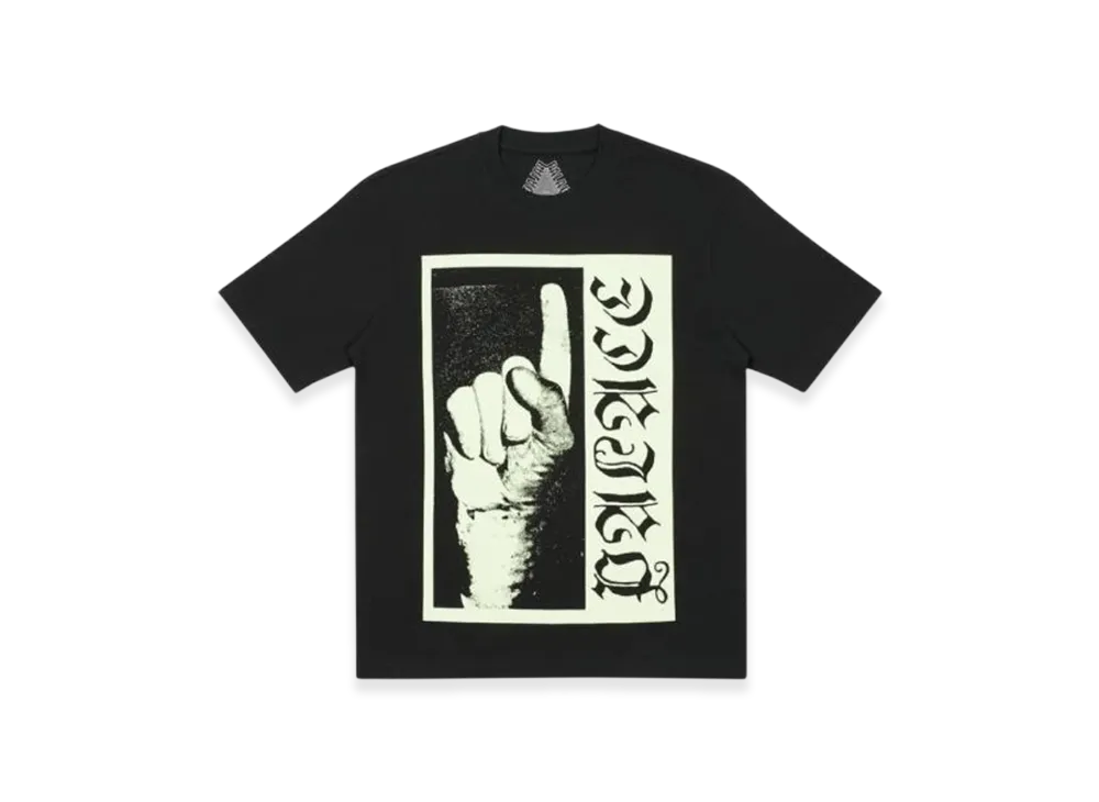 PALACE Ancient Finger T-Shirt "Black"