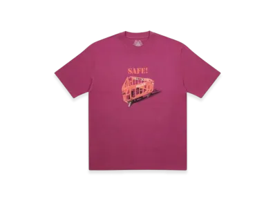 PALACE Safety T-Shirt "Wine"