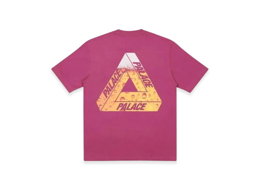 PALACE Tri-Lager T-Shirt "Wine"