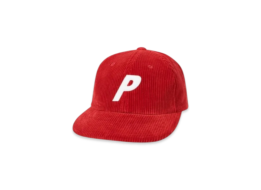 PALACE Cord Pal Hat "Red"
