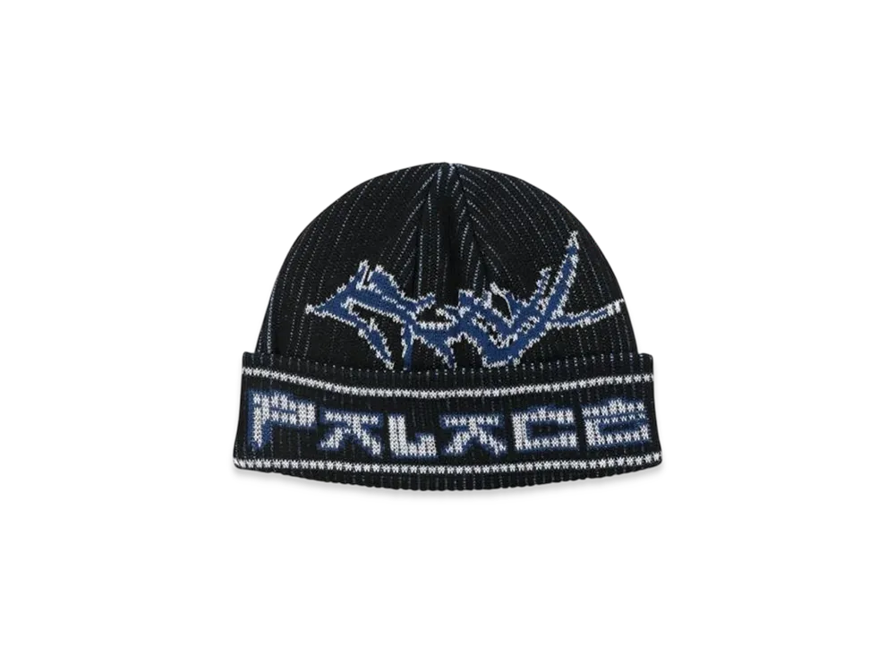 PALACE Tri-Pal Beanie "Black"