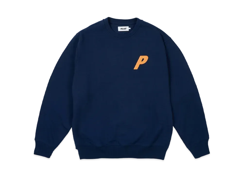 PALACE P3 Glitter Crew "Navy"