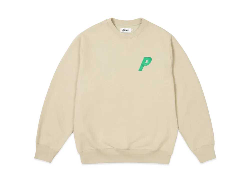 PALACE P3 Glitter Crew "Stoney Grey"