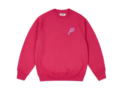 PALACE P3 Glitter Crew "Berry Red"