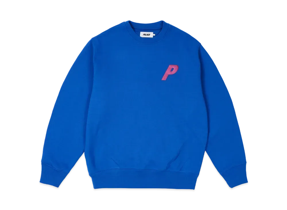 PALACE P3 Glitter Crew "Blue Berry"