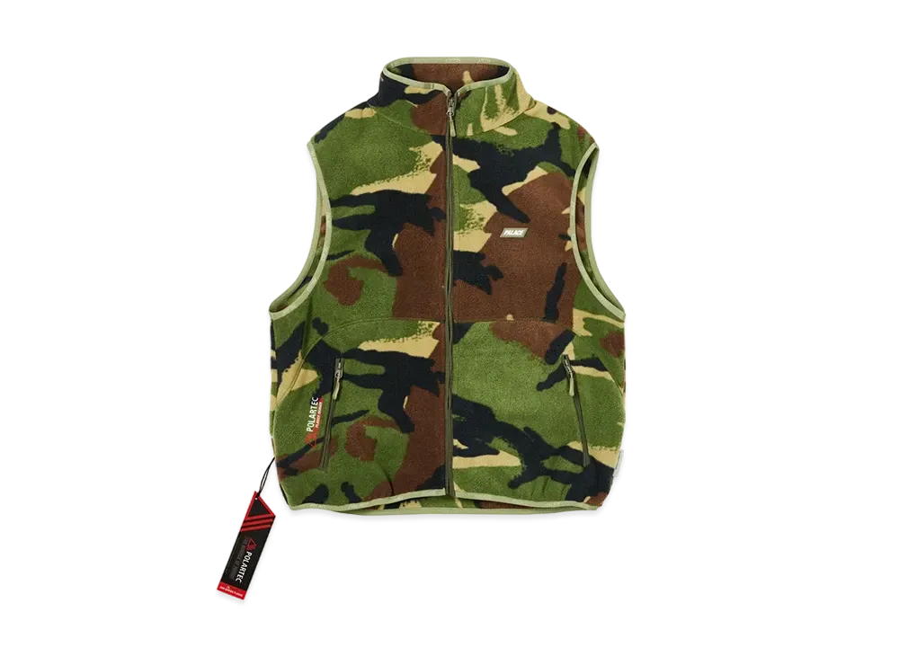 PALACE Polartec Vest "Woodland DPM"
