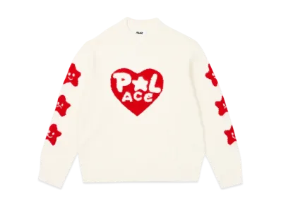 PALACE Cosy Knit "Soft White"