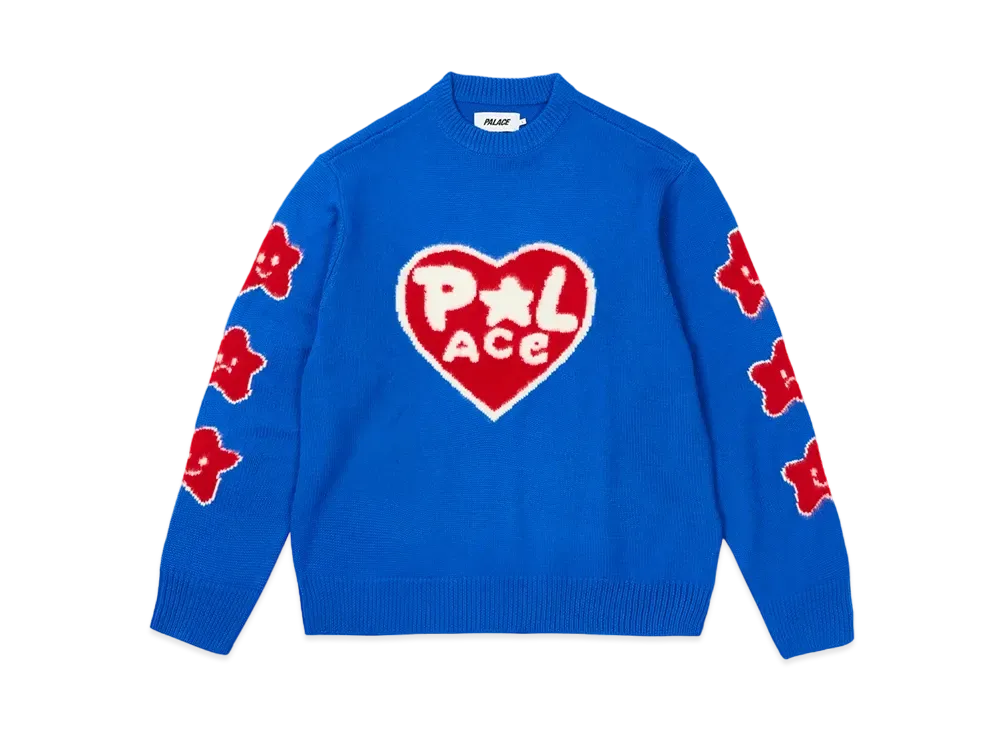 PALACE Cosy Knit "Blue Berry"