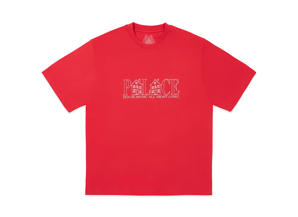 PALACE House T-Shirt "Tomato Red"