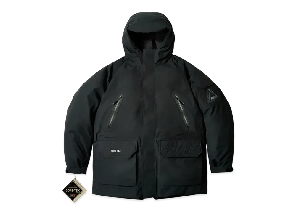 PALACE Gore-Tex Cargo Down Parka "Black"