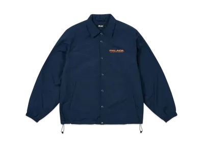 PALACE Fleece Lined Coach Jacket "Navy"
