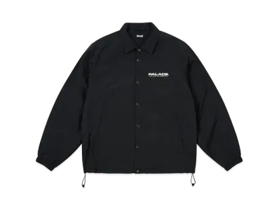 PALACE Fleece Lined Coach Jacket "Black"