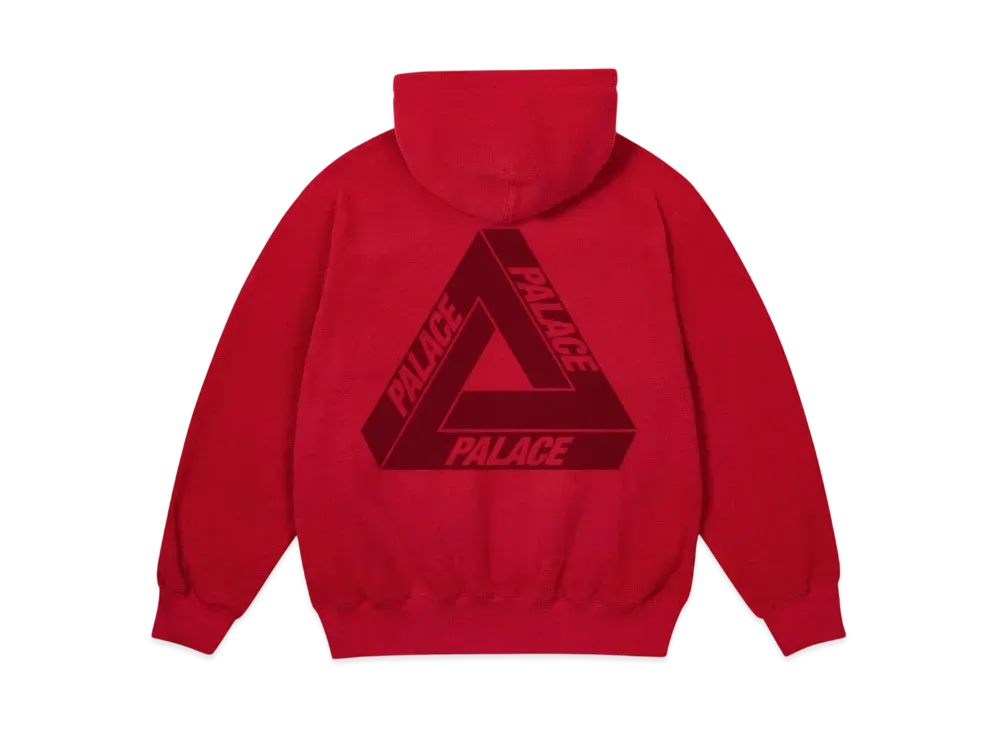 PALACE Polartec Lazer Zip Hood "Red"