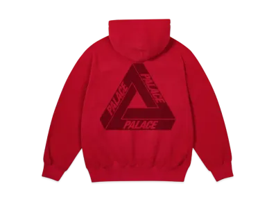 PALACE Polartec Lazer Zip Hood "Red"