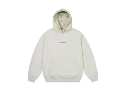 PALACE Baffled Font Hood "Grey Marl"