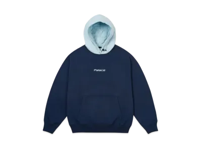 PALACE Baffled Font Hood "Navy"