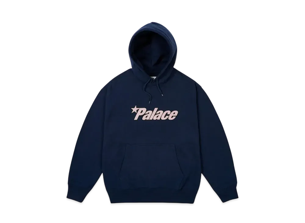 PALACE Star Hood "Navy"