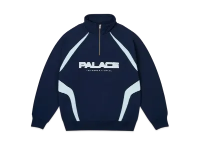 PALACE International 1/4 Zip "Navy"