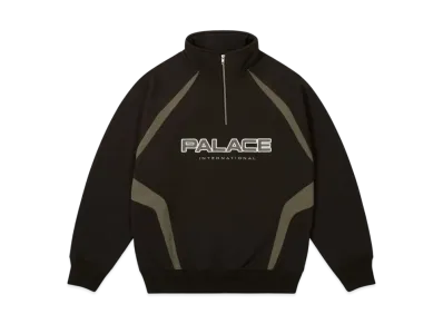 PALACE International 1/4 Zip "Black"