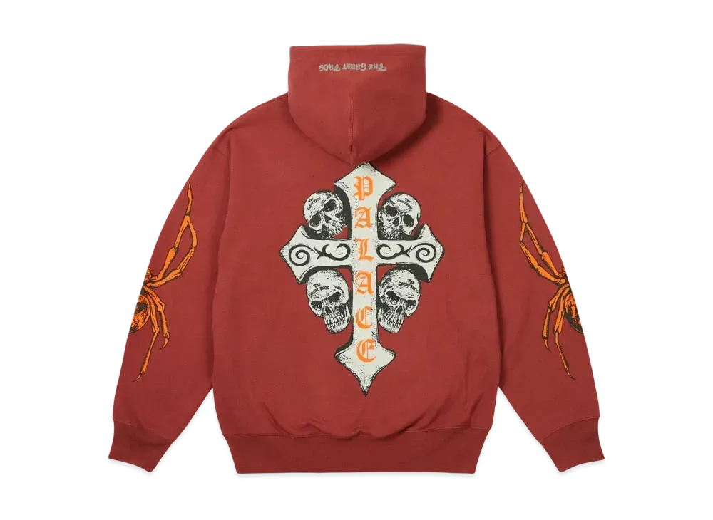 PALACE TGF Hood "Brown"