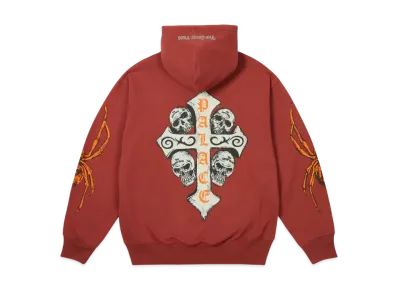 PALACE TGF Hood "Brown"