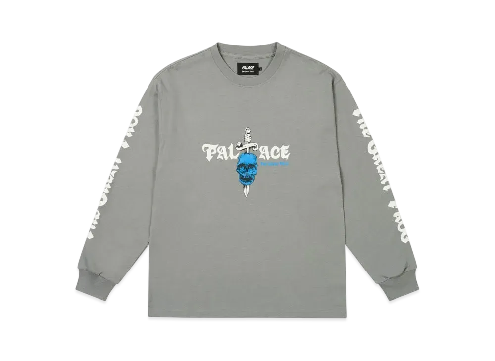 PALACE TGF Longsleeve "Grey"