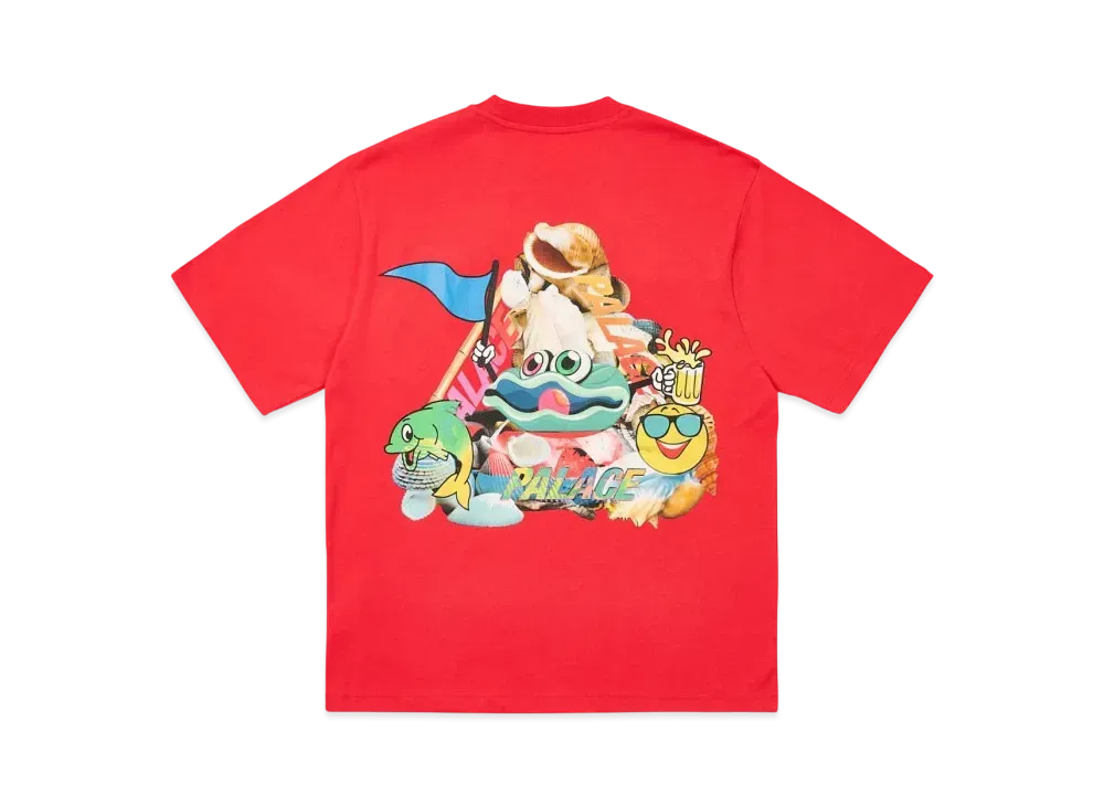 PALACE P Sea T-Shirt "Red"