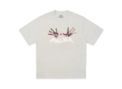 PALACE Hands On T-Shirt "Grey Marl"