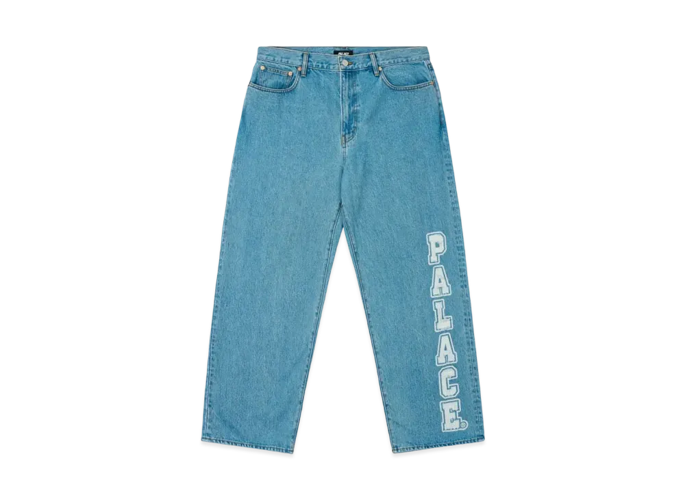 PALACE P90 College Stress Baggy Jean "Stone Wash"