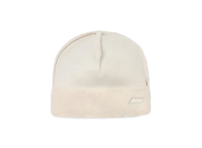 PALACE Shearling Beanie "Soft White"