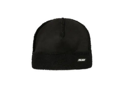 PALACE Shearling Beanie "Black"