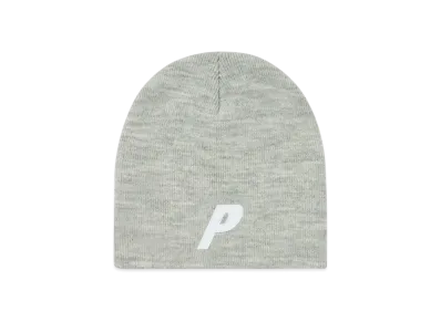 PALACE P Nein Cuff Beanie "Grey Marl"