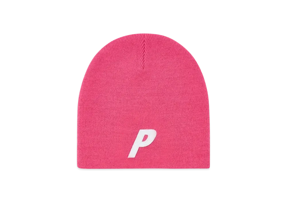 PALACE P Nein Cuff Beanie "Pink"