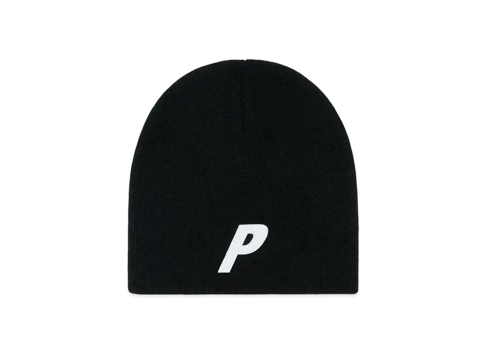 PALACE P Nein Cuff Beanie "Black"