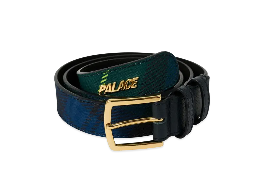 PALACE P-Lux Belt "Black Watch"