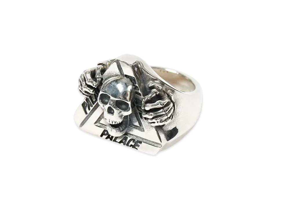 PALACE TGF Tri-Skull Ring PALACE TGF Tri-Skull Ring