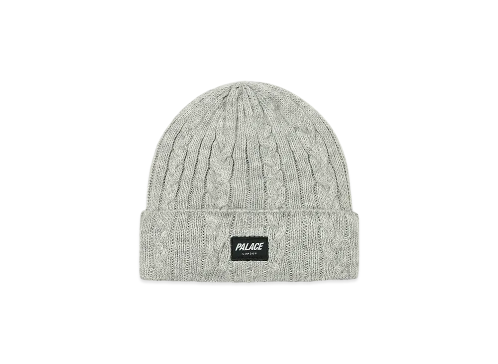 PALACE P Link Beanie "Grey Marl"