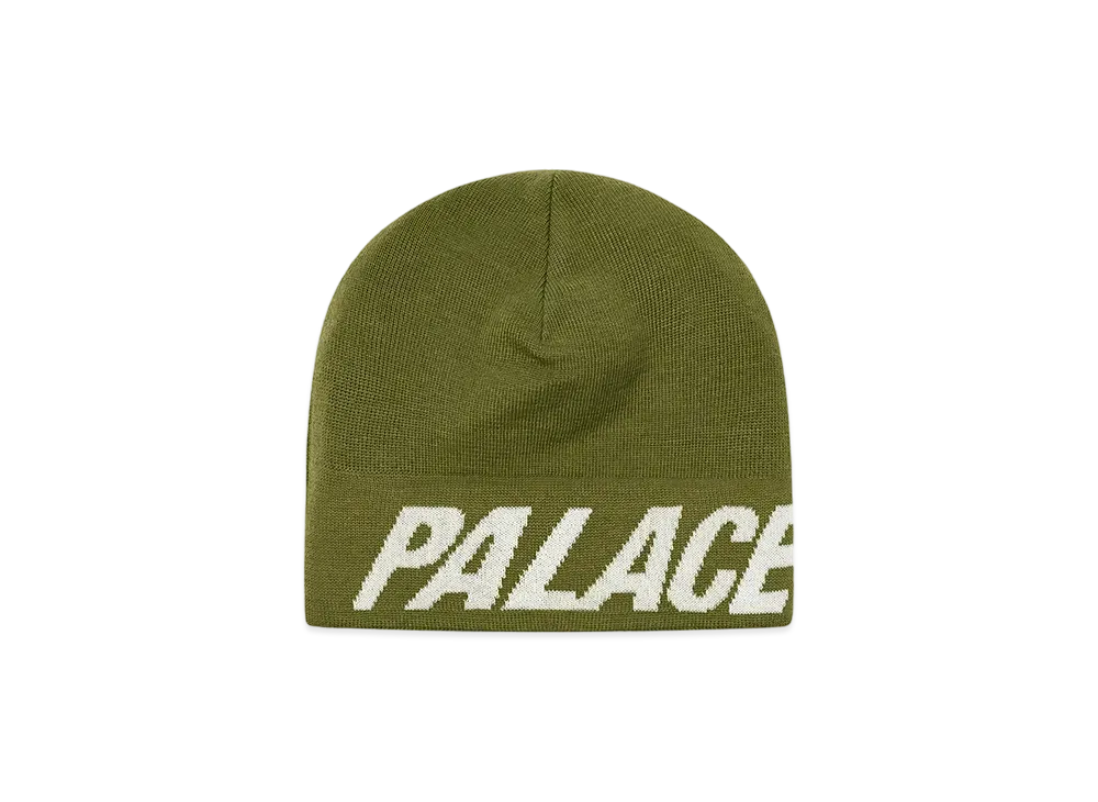 PALACE Polartec Reverso Nein Cuff Beanie "Olive"