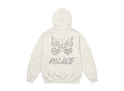 PALACE x NEEDLES Hood "White"
