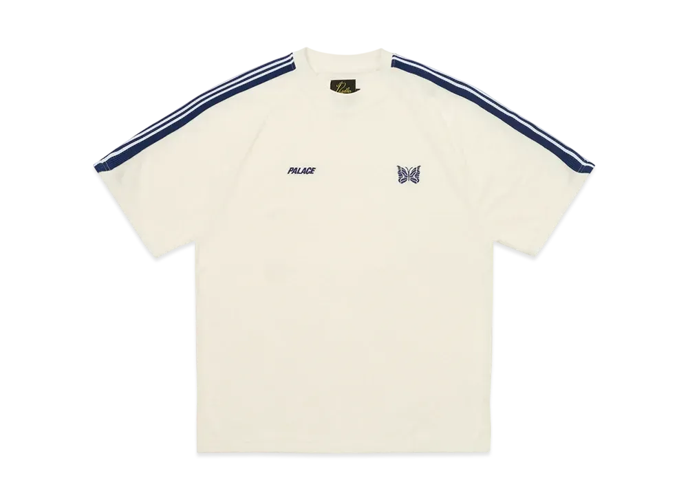 PALACE x NEEDLES T-Shirt "White" P27NDES004