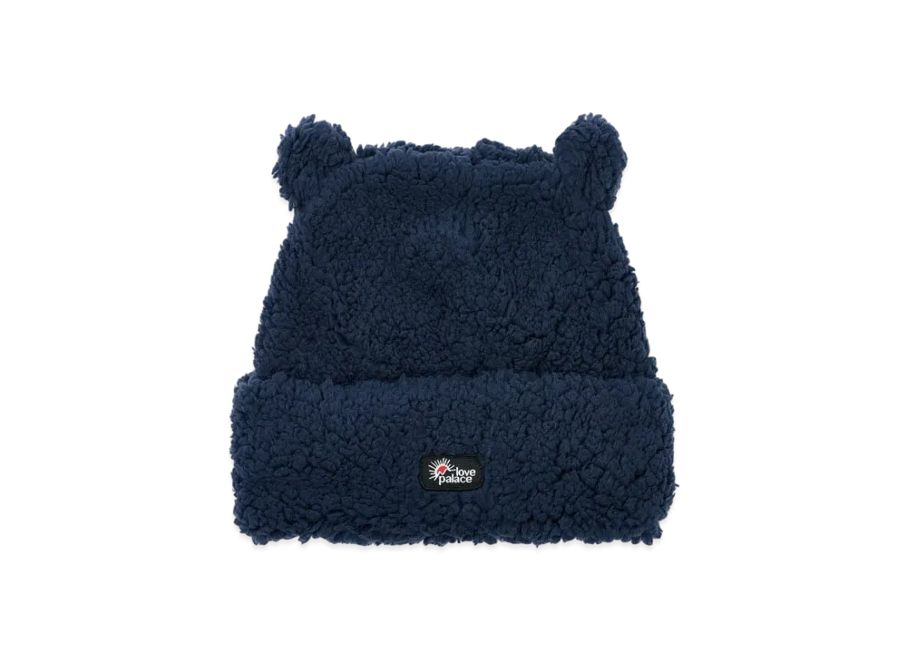 PALACE Love PALACE Fuzzy Ears Beanie "Navy"