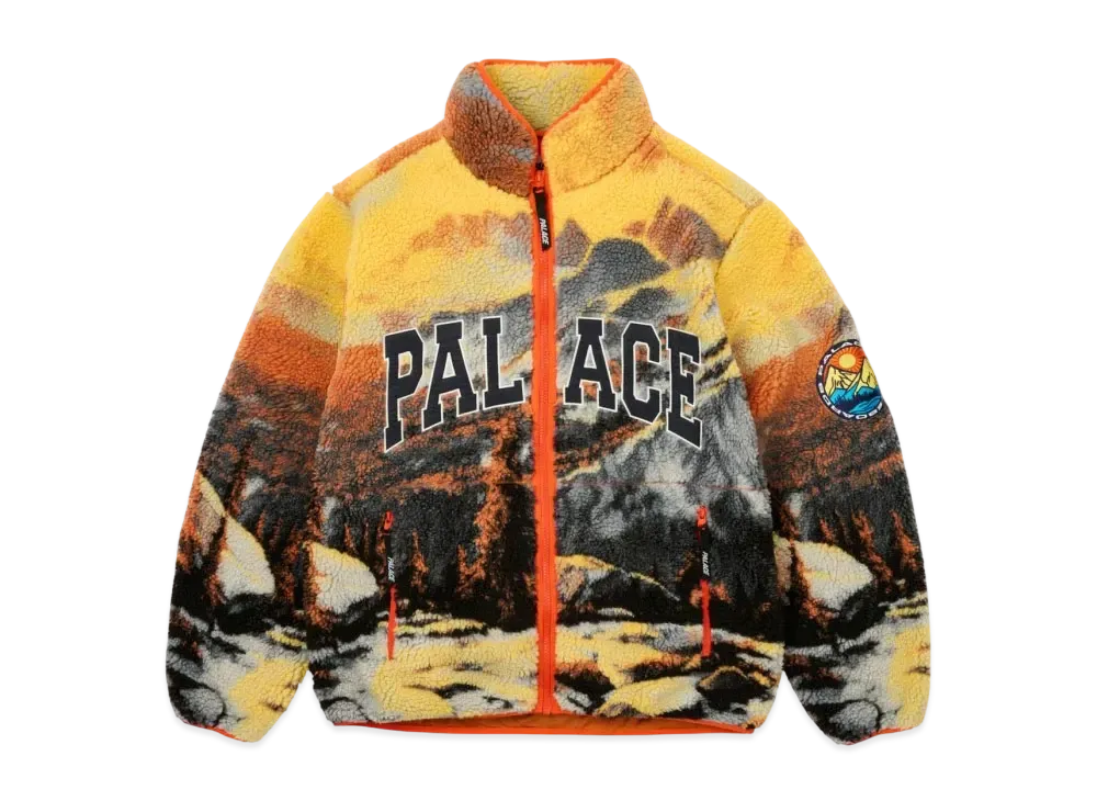 PALACE Appalachian Funnel Fleece Palaska "Orange"